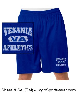 Vesania Athletics Mesh Shorts. Design Zoom